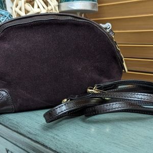 Burberry " orchard" suede crossbody clutch** other colors available